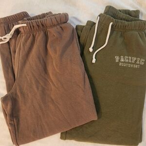 Arizona Brown & Green Sweatpants